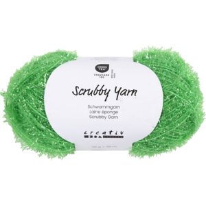 Scrubbygarn, L: 90 m, grøn, 50 g/ 1 ngl.