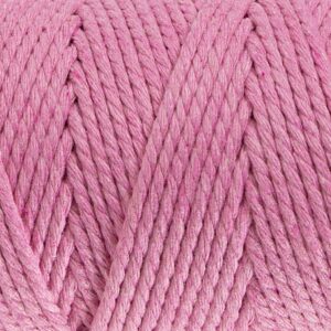 Knyttegarn, L: 100 m, tykkelse 2 mm, Tyk kvalitet 12/36, rosa, 225 g/ 1 rl.
