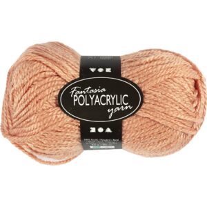 Fantasia Polyacrylgarn, L: 80 m, pind 4,5-5, pudder, 50 g/ 1 ngl.