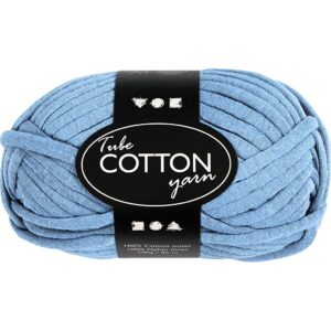 Tubegarn, L: 45 m, pind 10-12, turkis, 100 g/ 1 ngl.