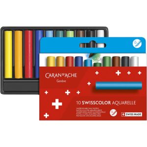 CARAN D?ACHE Neocolor II, Junior, L: 5 cm, tykkelse 8,5 mm, ass. farver, 10 stk./ 1 pk.