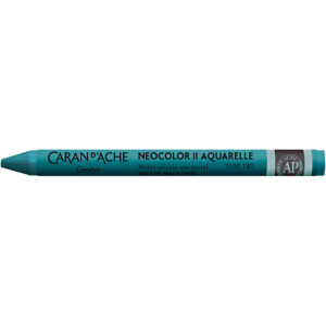 CARAN D?ACHE Neocolor II, L: 10 cm, tykkelse 8,5 mm, malachite green (180), 10 stk./ 1 pk.