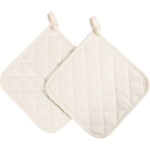 Grydelapper, str. 20x20 cm, 145 g, natur, 1 par/ 1 pk.