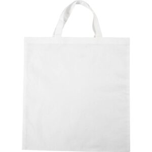 Mulepose, str. 38x42 cm, 130 g, hvid, 1 stk.