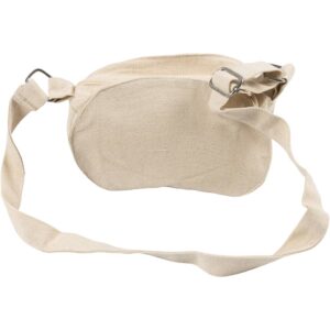 Skuldertaske, H: 13,5 cm, D: 8 cm, B: 18 cm, 300 g, lys natur, 1 stk.