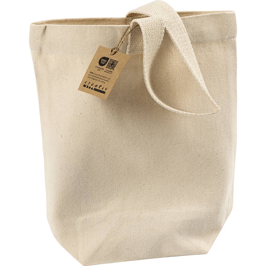Lille Mulepose, H: 26 cm, D: 9,5 cm, B: 23 cm, lys natur, 1 stk. - Image 2