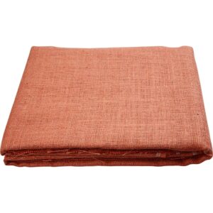 Hessian, B: 160 cm, 58 tråde pr. 10 cm, 310-330 g, orange, 5 m/ 1 rl.
