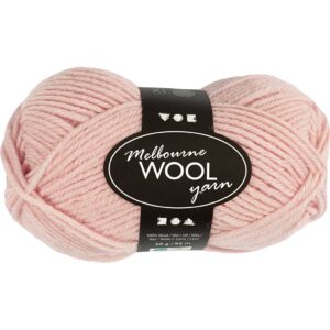 Melbourne Uldgarn, L: 92 m, pind 4-5,5, lys rød, 50 g/ 1 ngl.
