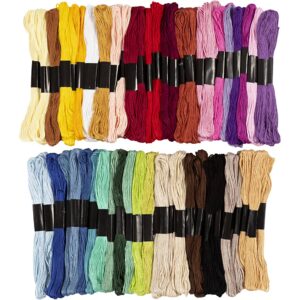Broderigarn, 6-trådet, 100 stk./ 1 pk.