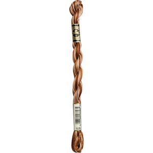 DMC perlegarn, nr. 5, brun (105), 300 m, 12x25 m/ 1 pk.