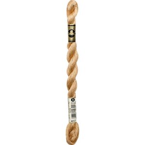 DMC perlegarn, nr. 5, beige (437), 300 m, 12x25 m/ 1 pk.