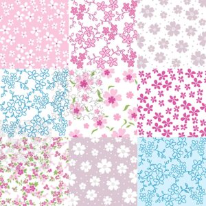 Bomuldsstof, patchwork, B: 145 cm, 142 g, 10 m/ 1 rl.