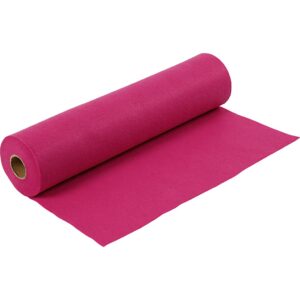 Hobbyfilt, B: 45 cm, tykkelse 1,5-2 mm, 180-200 g, cerise, 5 m/ 1 rl.