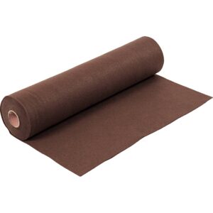 Hobbyfilt, B: 45 cm, tykkelse 1,5-2 mm, 180-200 g, lys brun, 5 m/ 1 rl.