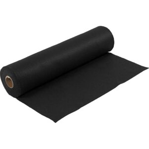 Hobbyfilt, B: 45 cm, tykkelse 1,5-2 mm, 180-200 g, sort, 5 m/ 1 rl.