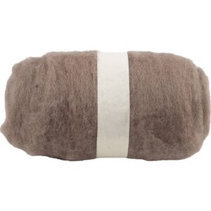 Kartet Uld, brun, 100 g/ 1 bdt.
