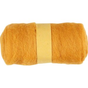 Kartet Uld, karrygul, 100 g/ 1 bdt.