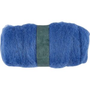 Kartet Uld, havblå, 100 g/ 1 bdt.