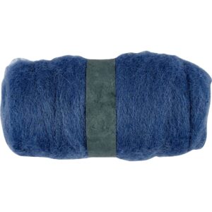 Kartet Uld, navy blå, 100 g/ 1 bdt.
