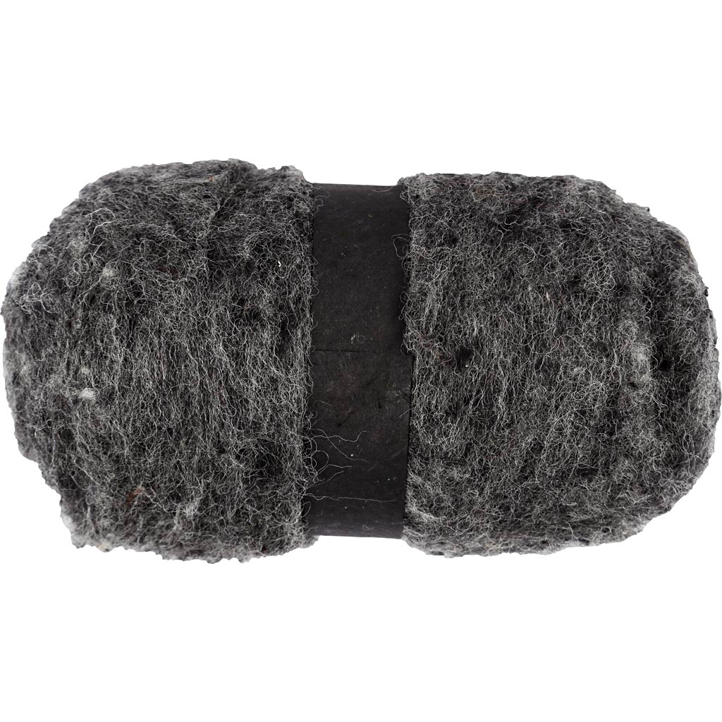 Kartet Uld, grå, 100 g/ 1 bdt.