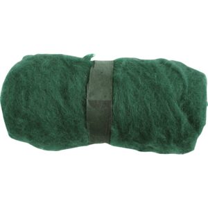 Kartet Uld, skovgrøn, 100 g/ 1 bdt.