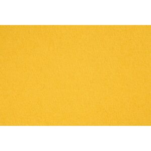Hobbyfilt, ark 42x60 cm, tykkelse 3 mm, gul, 1 ark