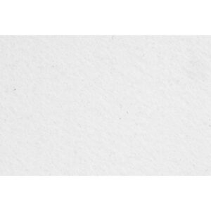 Hobbyfilt, ark 42x60 cm, tykkelse 3 mm, hvid, 1 ark