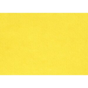 Hobbyfilt, A4, ark 210x297 mm, tykkelse 1,5-2 mm, gul, 1 ark