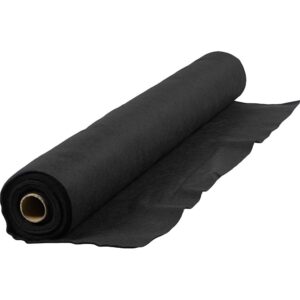 Hobbyfilt, B: 90 cm, tykkelse 1,5-2 mm, sort, 5 m/ 1 rl.