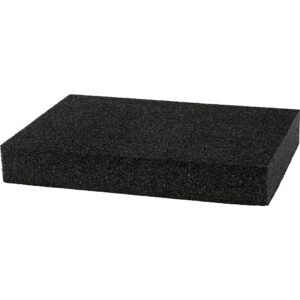 Nålefilteplade, str. 21x15 cm, tykkelse 45 mm, 1 stk.