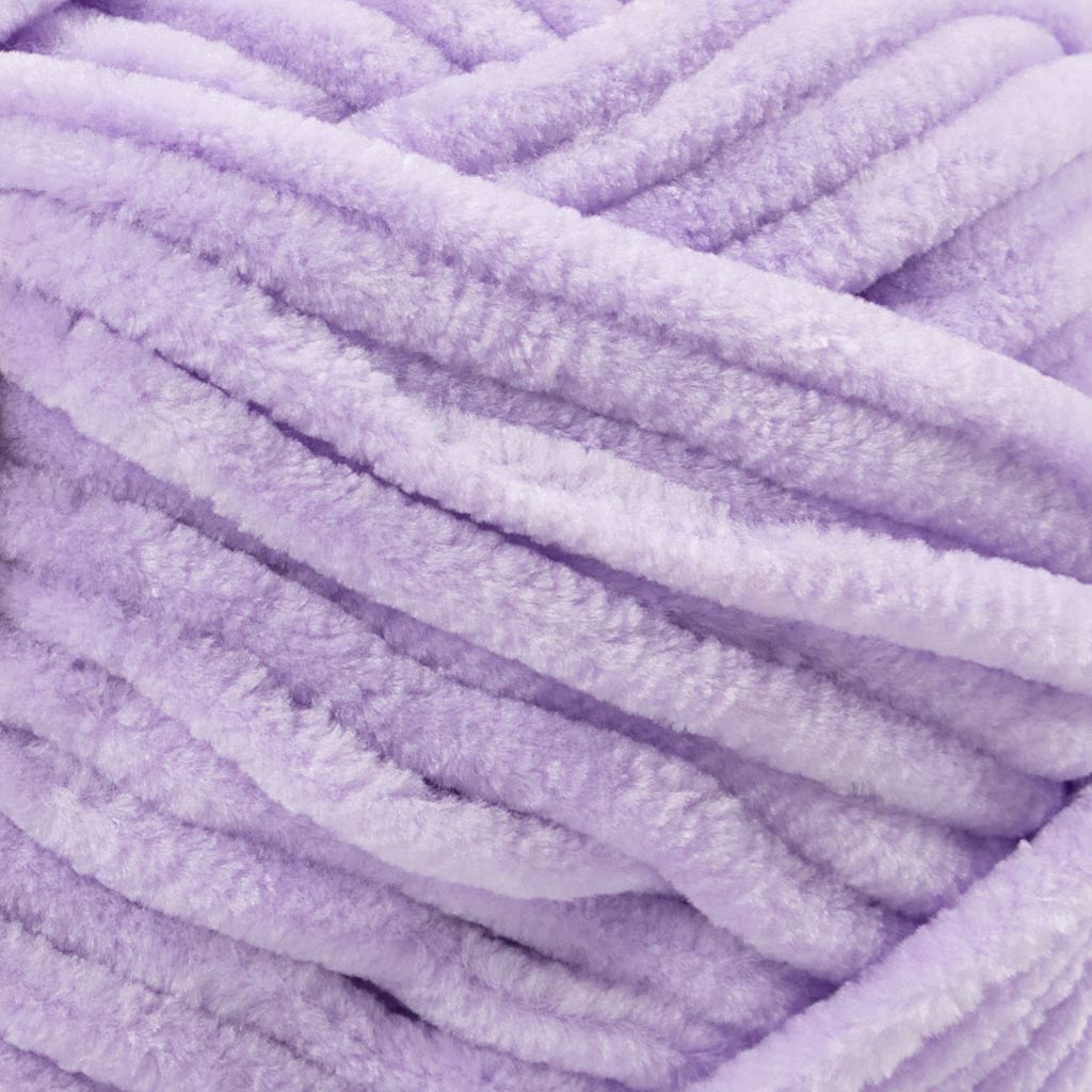 Velourgarn, L: 105 m, pind 5-6, lilla, 100 g/ 1 ngl. - Image 2