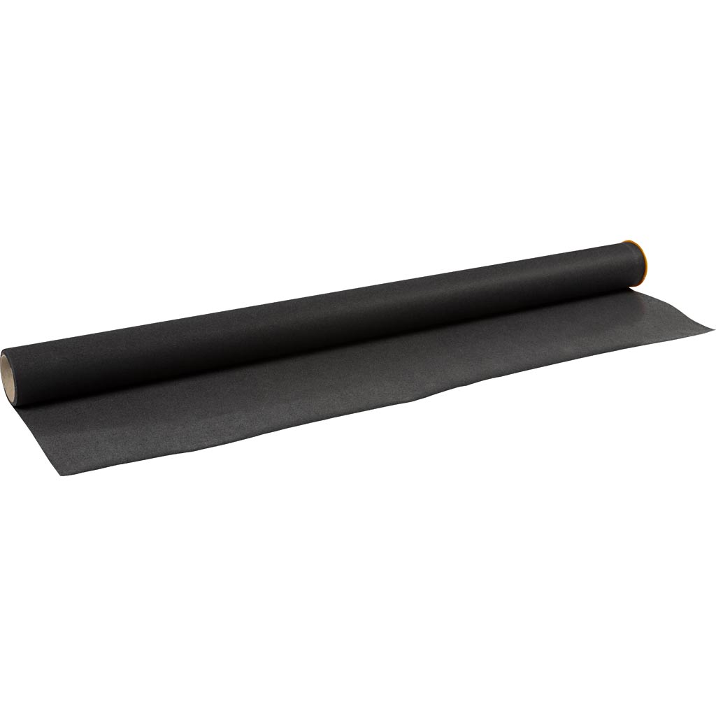 Vlieseline, B: 90 cm, sort, 3 m/ 1 rl.