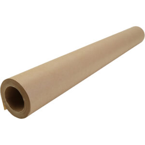 Brunt kraftpapir/fidele, B: 70 cm, 50 g, 50 m/ 1 pk.