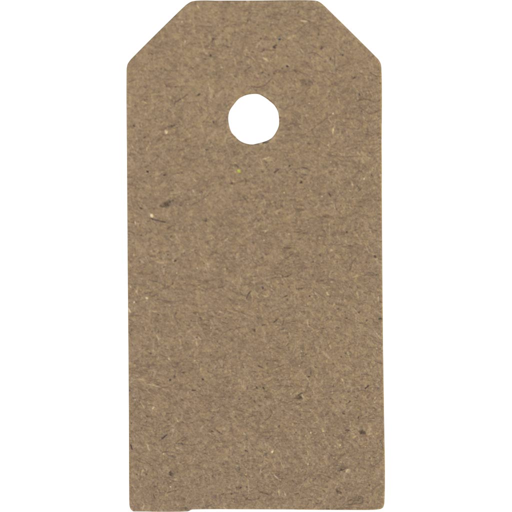 Manilamærker, str. 3x6 cm, 250 g, natur, 30 stk./ 1 pk.