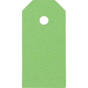 Manilamærker, str. 3x6 cm, 250 g, grøn, 30 stk./ 1 pk.