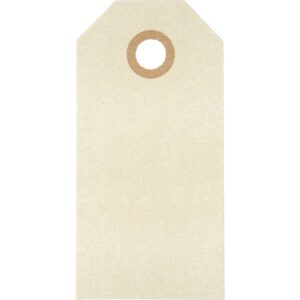 Manilamærker, str. 4x8 cm, 250 g, natur, 20 stk./ 1 pk.
