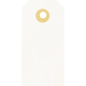 Manilamærker, str. 4x8 cm, 250 g, creme, 20 stk./ 1 pk.