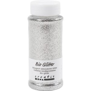 Bio-glimmer, sølv, 140 ml/ 1 ds.