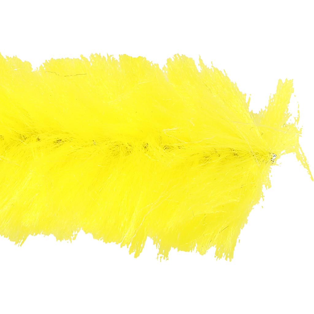 Chenille, L: 30 cm, tykkelse 15 mm, gul, 15 stk./ 1 pk. - Image 4