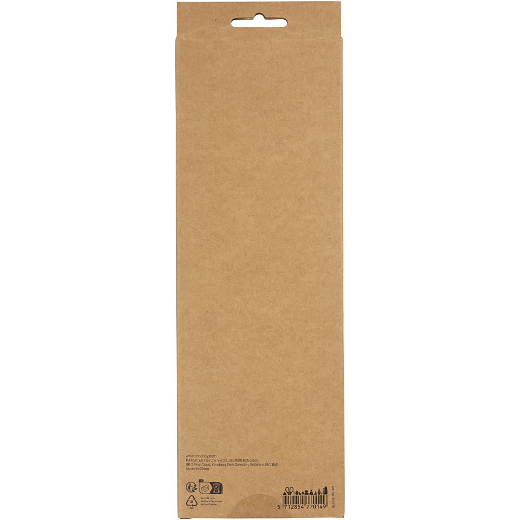 Chenille, L: 30 cm, tykkelse 6 mm, løvgrøn, 50 stk./ 1 pk. - Image 3