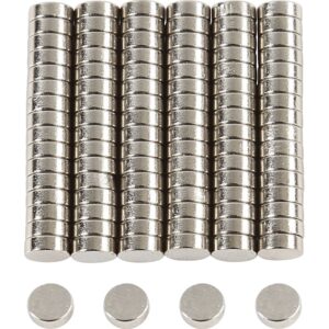Powermagnet, str. 5 mm, tykkelse 2 mm, 50 stk./ 1 pk.