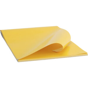 Glanspapir, ark 25x35 cm, gul, 25 ark/ 1 pk.