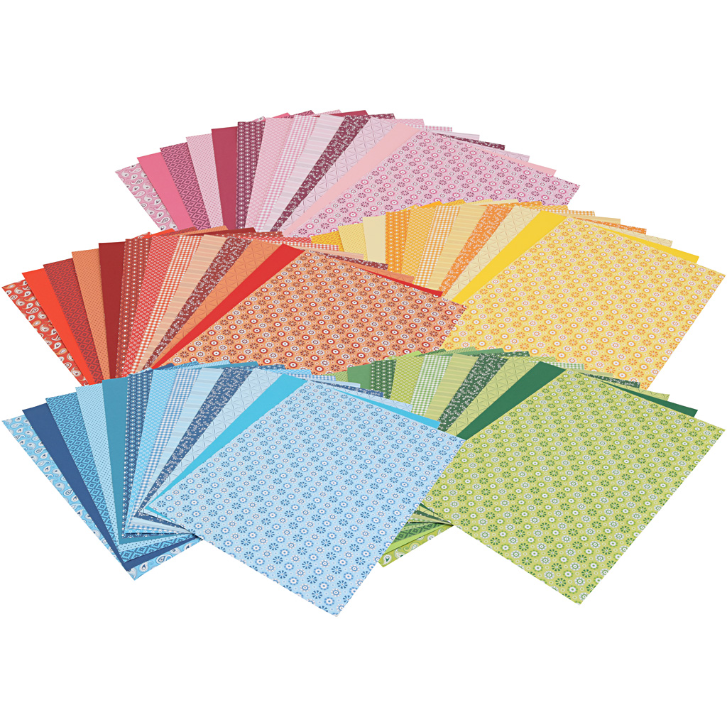 Dekorationspapir, ark 24x34 cm, 150 ark/ 1 pk.