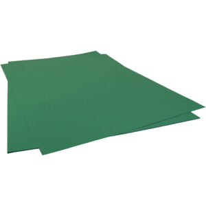 Karton, ark 50x70 cm, 220 g, græsgrøn, 10 ark/ 1 pk.