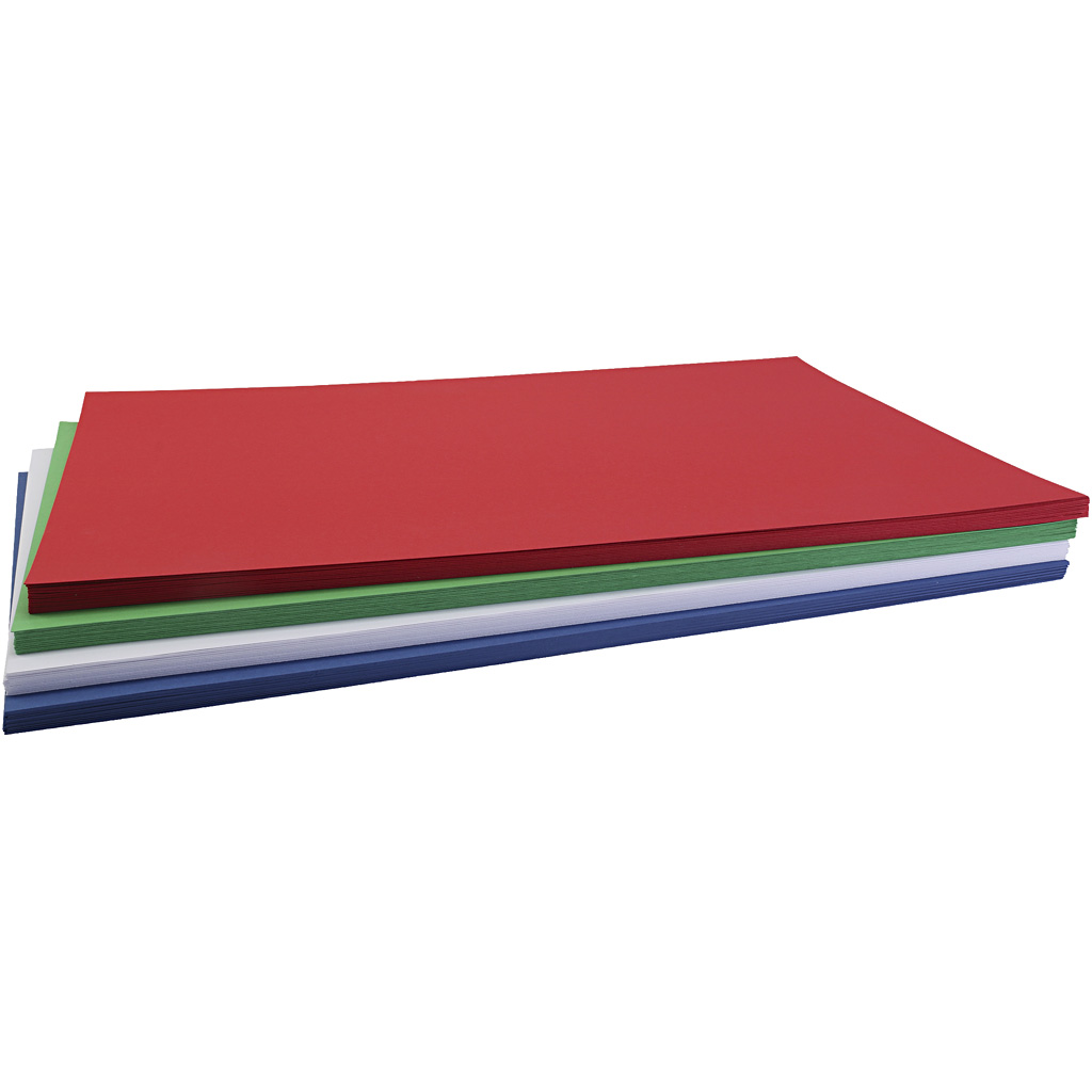 Karton, ark 35x50 cm, 270 g, 100 ark/ 1 pk.