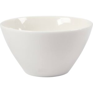 Ymerskål, H: 7 cm, diam. 12,5 cm, hvid, 1 stk.