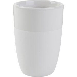 Krus, H: 9,5 cm, diam. 7 cm, hvid, 1 stk.