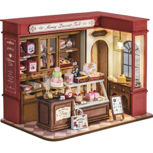 Miniaturerum, Kage shop, H: 17 cm, L: 13,5 cm, B: 23, 1 stk.