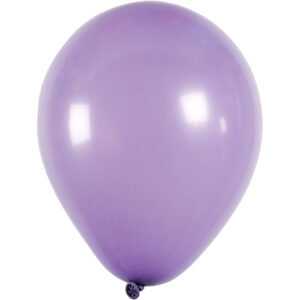 Balloner, diam. 23 cm, runde, lilla, 10 stk./ 1 pk.