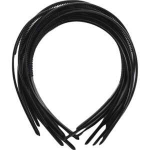 Hårbøjle, B: 8 mm, sort, 20 stk./ 1 pk.
